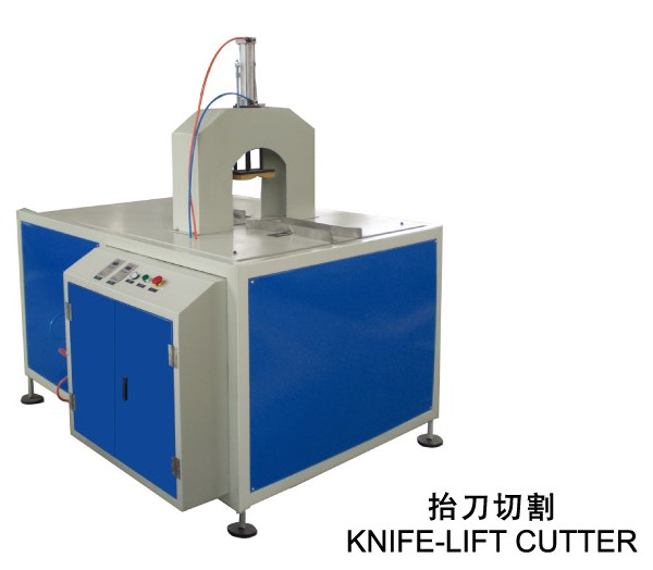 Knife lifting cutting machine